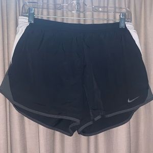 Nike black running shorts